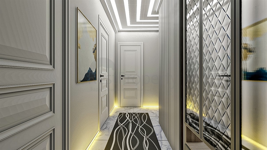 شقة 1+1 في كيبيز-منطقة أنطاليا