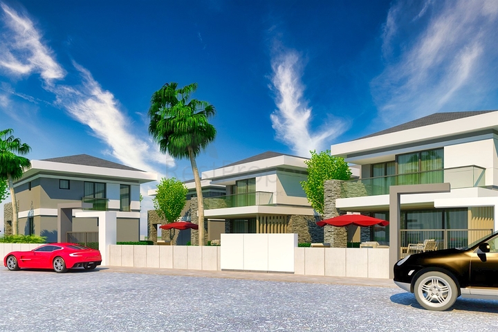 فيلا 4+1 في كيمير-منطقة أنطاليا