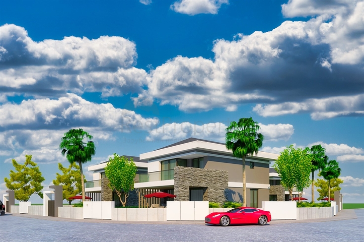 فيلا 4+1 في كيمير-منطقة أنطاليا