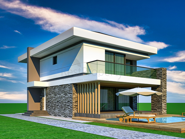 فيلا 4+1 في كيمير-منطقة أنطاليا