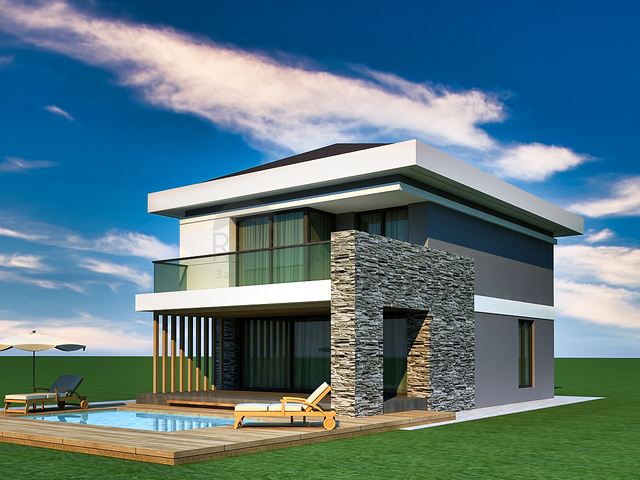 فيلا 4+1 في كيمير-منطقة أنطاليا