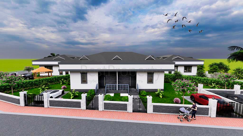 فيلا 3+1 في كيمير-منطقة أنطاليا