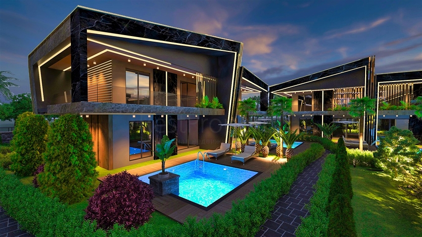 مشروع استثماري لفيلا في منطقة التينتاس-أنطاليا