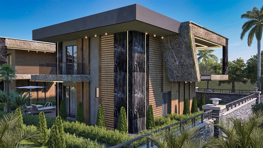 مشروع استثماري لفيلا في منطقة التينتاس-أنطاليا