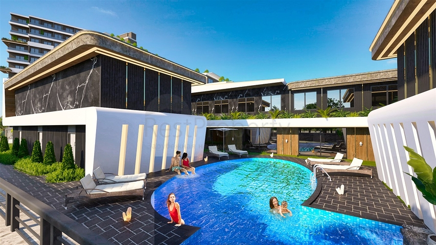 مشروع استثماري لفيلا في منطقة التينتاس-أنطاليا