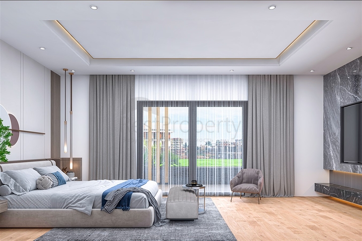 مشروع استثماري لفيلا في منطقة التينتاس-أنطاليا