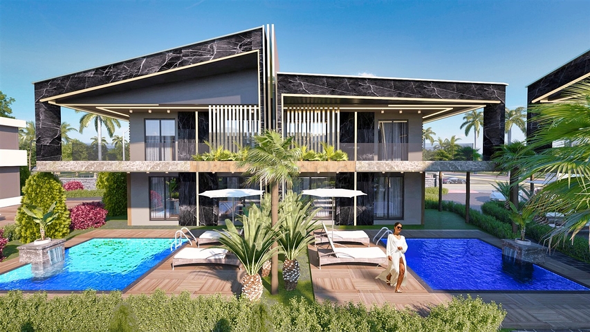 مشروع استثماري لفيلا في منطقة التينتاس-أنطاليا