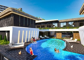 مشروع استثماري لفيلا في منطقة التينتاس-أنطاليا