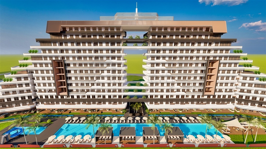 شقة 1+1 في التينتاس-منطقة أنطاليا 