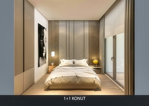 شقة 1+1 في التينتاس-منطقة أنطاليا 