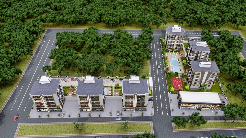 مشروع استثماري في منطقة كيبيز-أنطاليا 