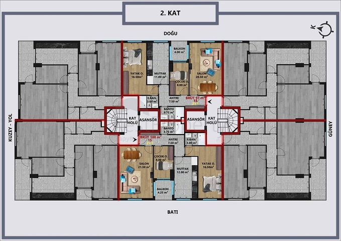 مشروع استثماري في مركز مدينة أنطاليا 