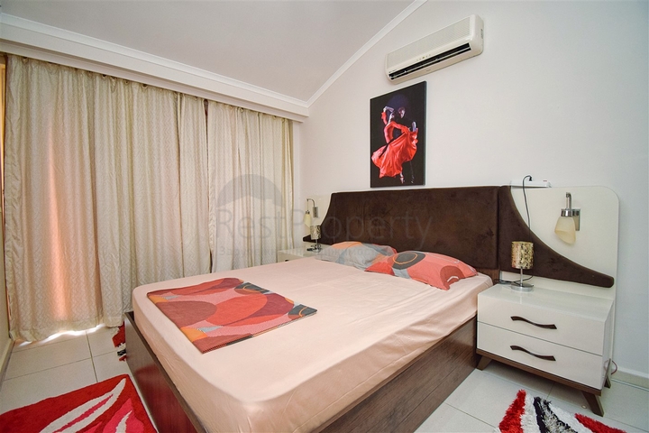 شقة 3+1 في كيمير-منطقة أنطاليا 