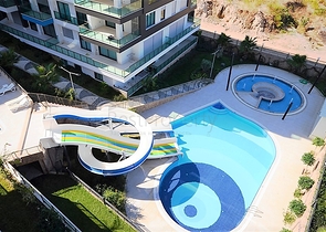 شقة مؤثثة ضمن مجمع حديث في منطقة كارجي جاك – ألانيا