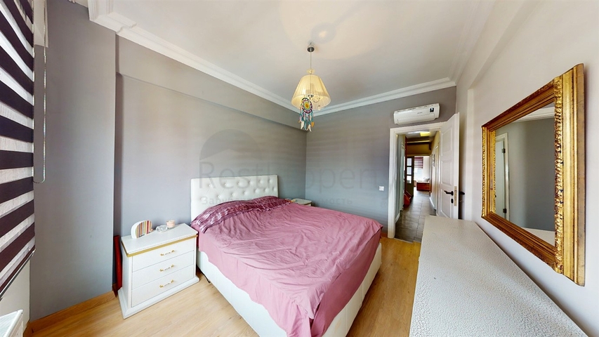 شقة دوبلكس 6 + 1 في حي أوندزالي - أنطاليا 