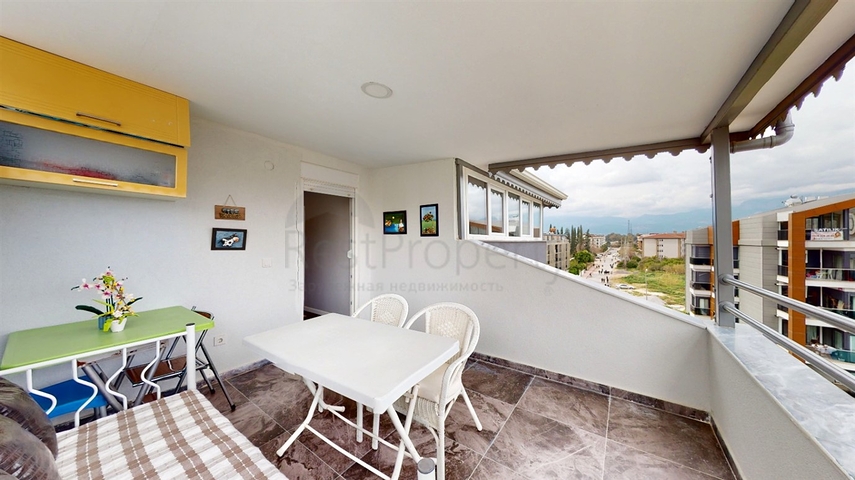 شقة دوبلكس 6 + 1 في حي أوندزالي - أنطاليا 