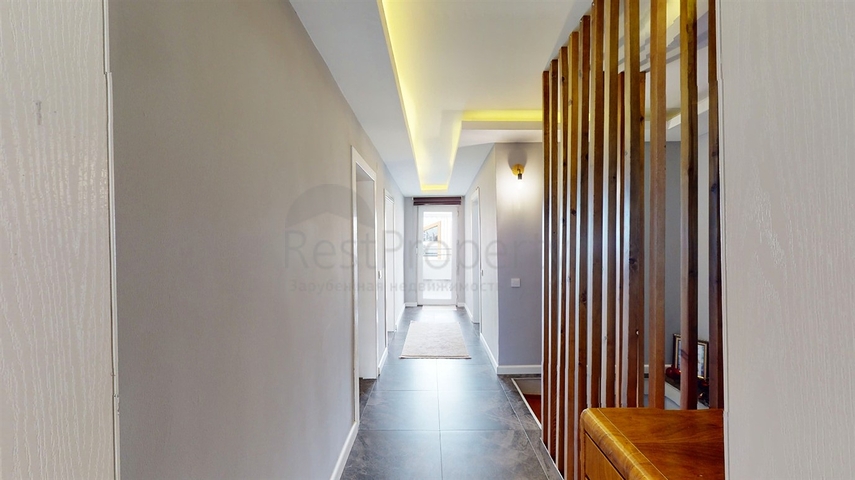 شقة دوبلكس 6 + 1 في حي أوندزالي - أنطاليا 