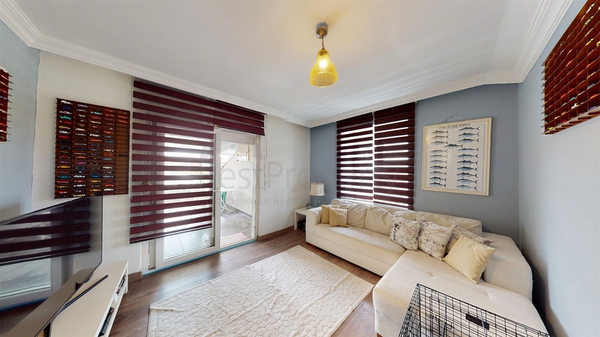 شقة دوبلكس 6 + 1 في حي أوندزالي - أنطاليا 