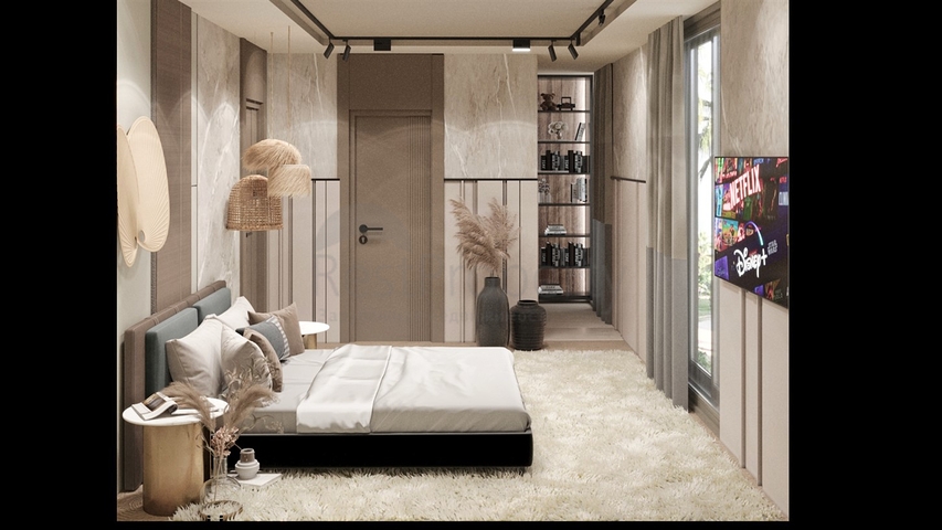 فيلا 4+1 في دوشيمالتي-منطقة أنطاليا