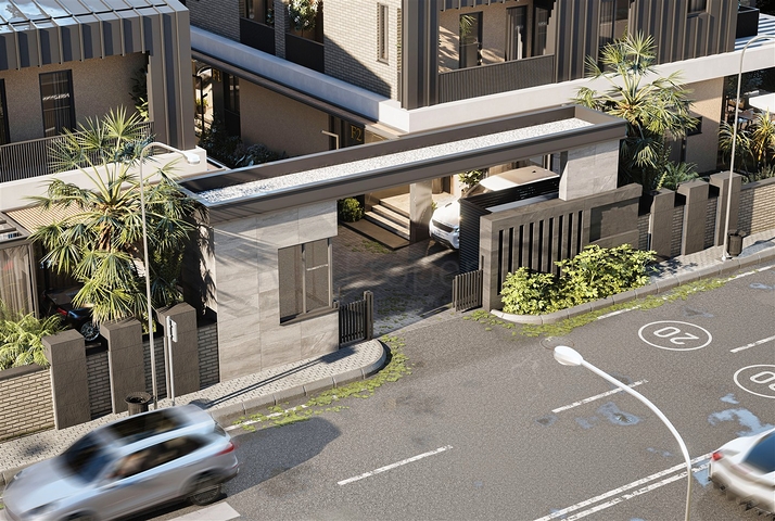 فيلا 4+1 في دوشيمالتي-منطقة أنطاليا