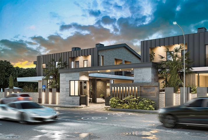 فيلا 4+1 في دوشيمالتي-منطقة أنطاليا