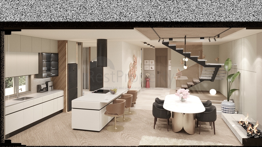 فيلا 4+1 في دوشيمالتي-منطقة أنطاليا