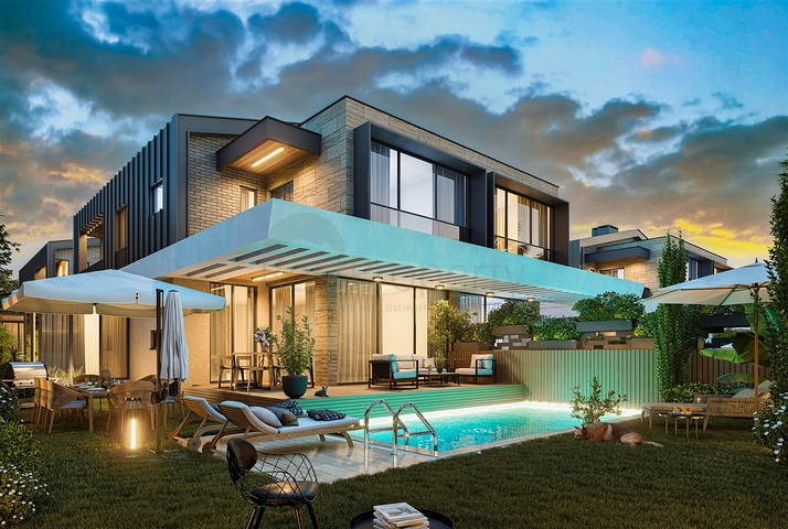 فيلا 4+1 في دوشيمالتي-منطقة أنطاليا