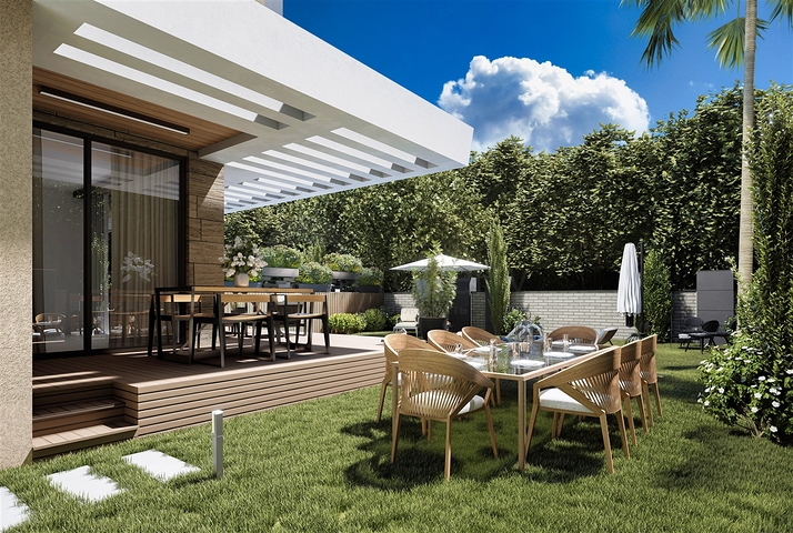 فيلا 4+1 في دوشيمالتي-منطقة أنطاليا