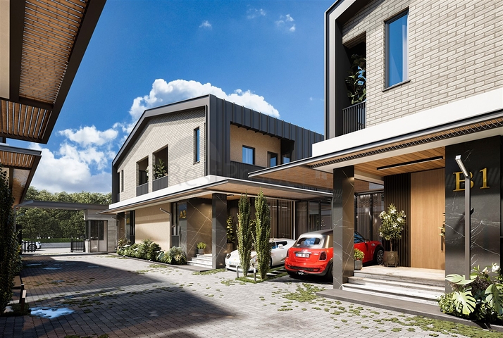 فيلا 4+1 في دوشيمالتي-منطقة أنطاليا