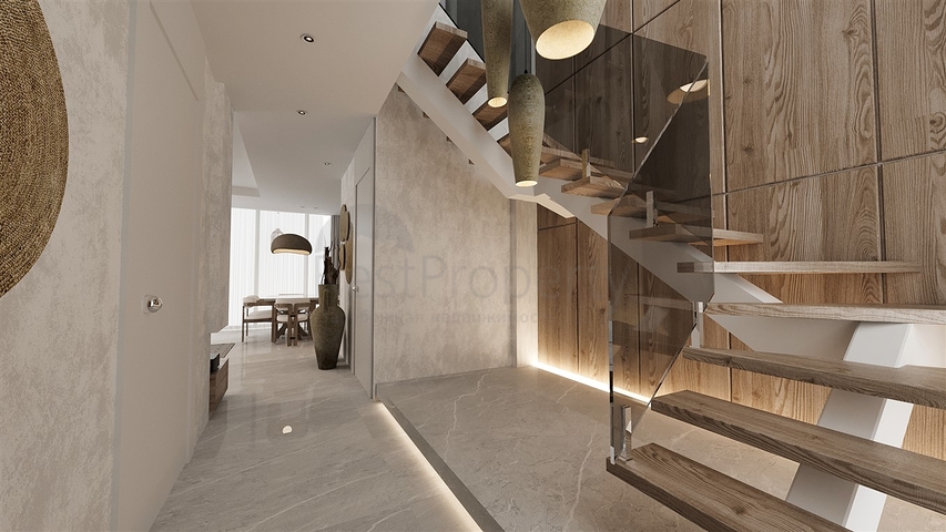 مشروع استثماري لفيلا 3 + 1 في منطقة بيليك - أنطاليا 