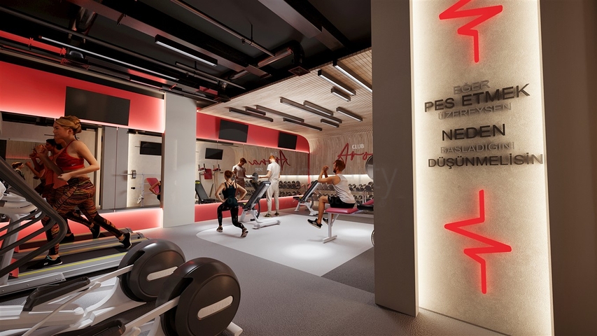 مشروع استثماري لفيلا 3 + 1 في منطقة بيليك - أنطاليا 