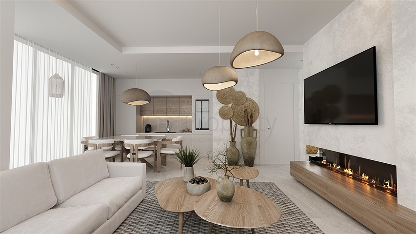 مشروع استثماري لفيلا 3 + 1 في منطقة بيليك - أنطاليا 