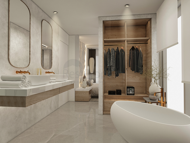 مشروع استثماري لفيلا 3 + 1 في منطقة بيليك - أنطاليا 