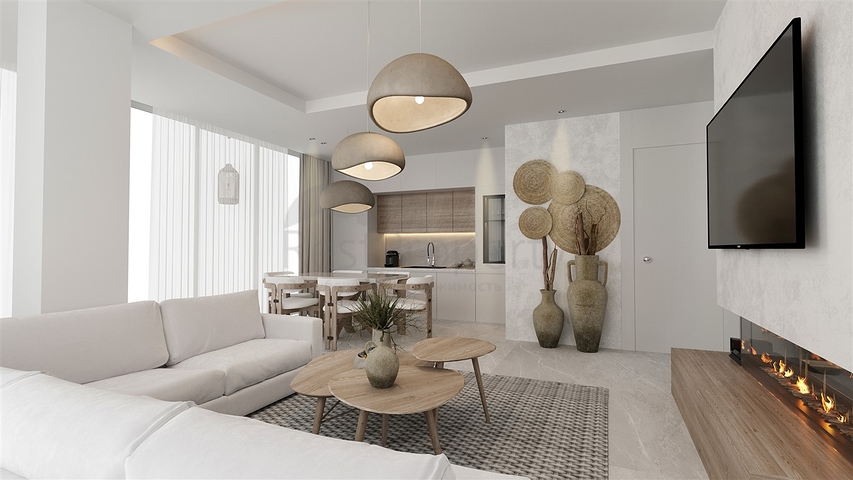 مشروع استثماري لفيلا 3 + 1 في منطقة بيليك - أنطاليا 