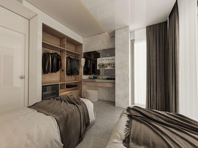 مشروع استثماري لفيلا 3 + 1 في منطقة بيليك - أنطاليا 