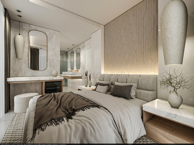 مشروع استثماري لفيلا 3 + 1 في منطقة بيليك - أنطاليا 