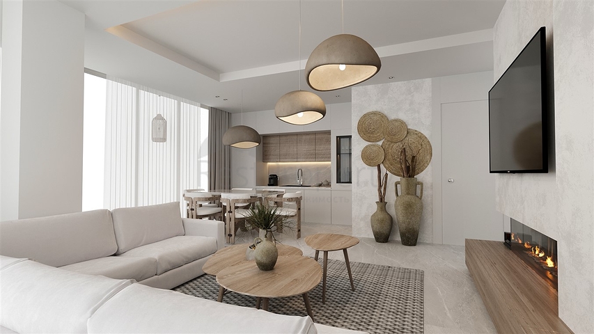 مشروع استثماري لفيلا 3 + 1 في منطقة بيليك - أنطاليا 