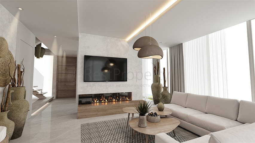 مشروع استثماري لفيلا 3 + 1 في منطقة بيليك - أنطاليا 