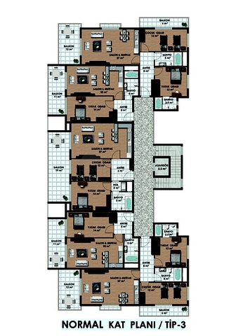 شقق فاخرة ومميزة في منطقة كاستل - ألانيا