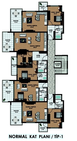 شقق فاخرة ومميزة في منطقة كاستل - ألانيا