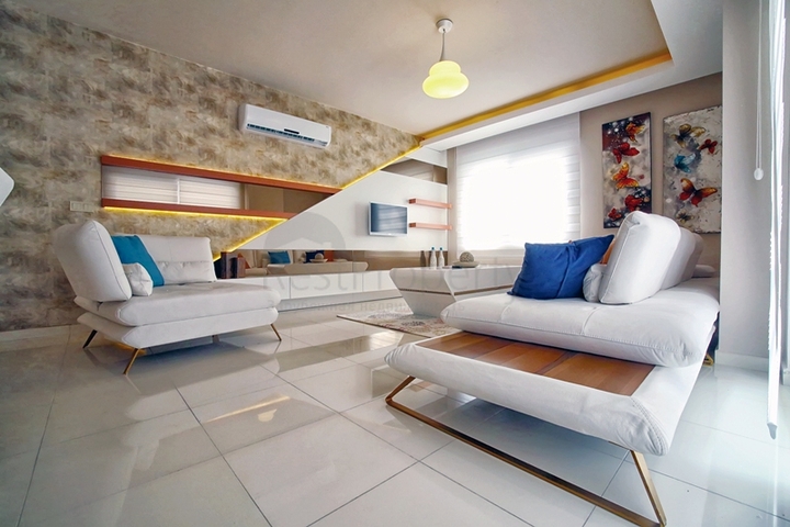 شقق فاخرة من قبل شركة البناء في منطقة محمودلار – ألانيا