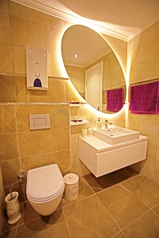 شقق فاخرة من قبل شركة البناء في منطقة محمودلار – ألانيا