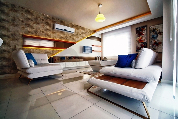 شقق فاخرة من قبل شركة البناء في منطقة محمودلار – ألانيا