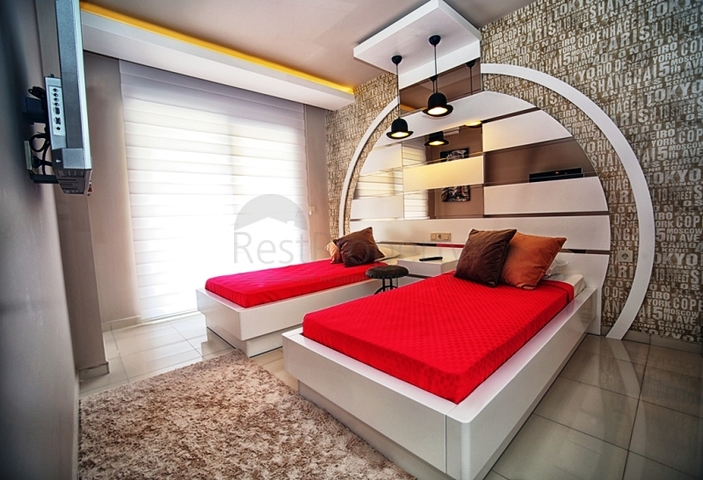 شقق فاخرة من قبل شركة البناء في منطقة محمودلار – ألانيا