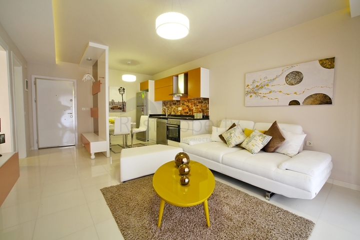 شقق فاخرة من قبل شركة البناء في منطقة محمودلار – ألانيا