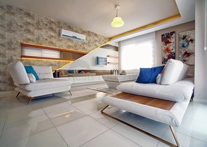 شقق فاخرة من قبل شركة البناء في منطقة محمودلار – ألانيا