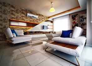 شقق فاخرة من قبل شركة البناء في منطقة محمودلار – ألانيا