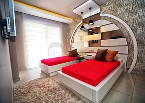 شقق فاخرة من قبل شركة البناء في منطقة محمودلار – ألانيا