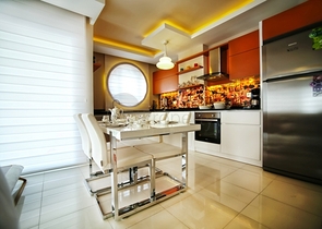 شقق فاخرة من قبل شركة البناء في منطقة محمودلار – ألانيا