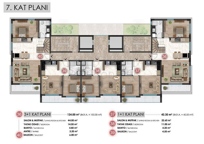 مشروع استثماري في منطقة التينتاس-أنطاليا 